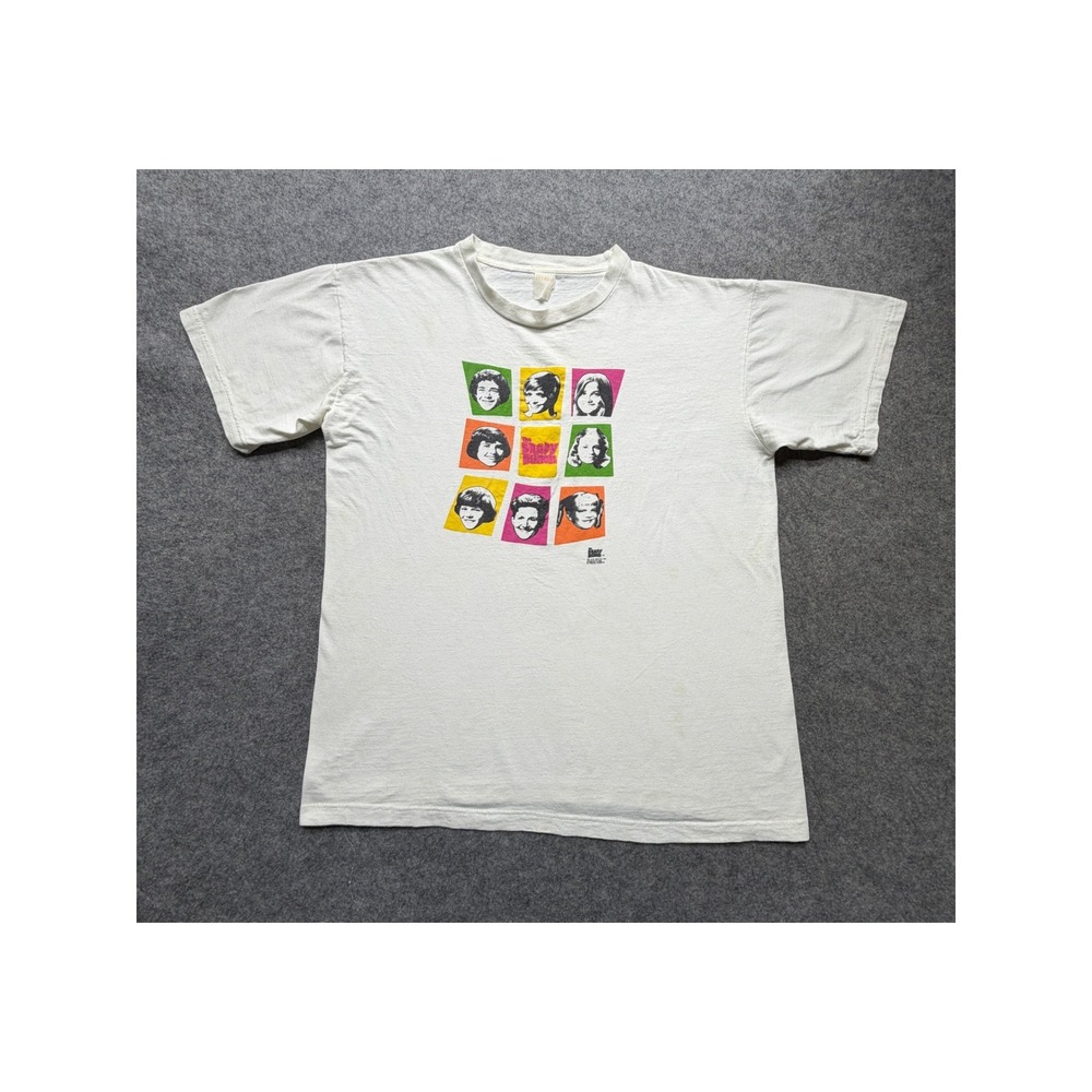 Vintage 90s The Brady Bunch Graphic T Shirt Large Lesmore Tag Double Stitch